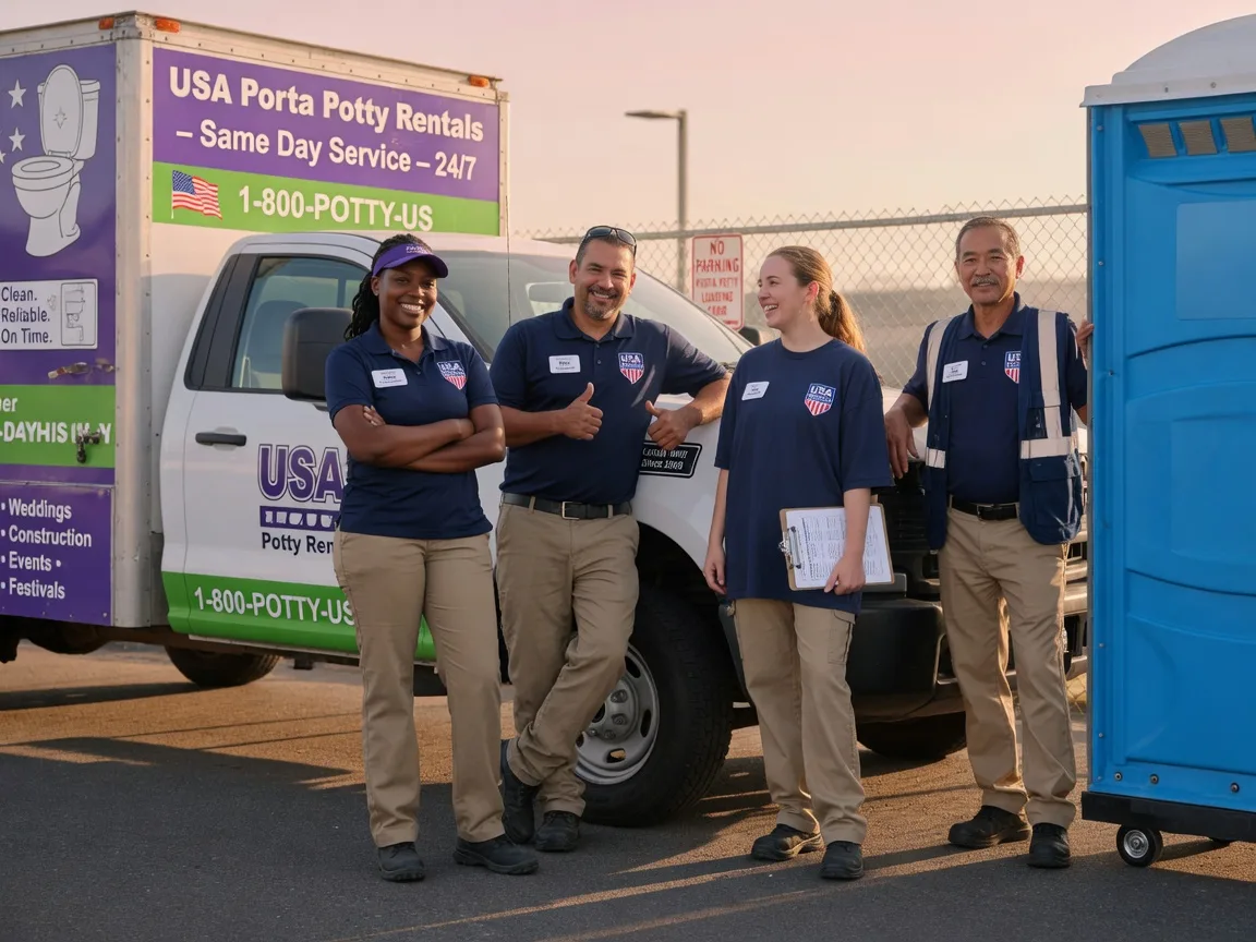Porta Potty Rental company in Volant, PA